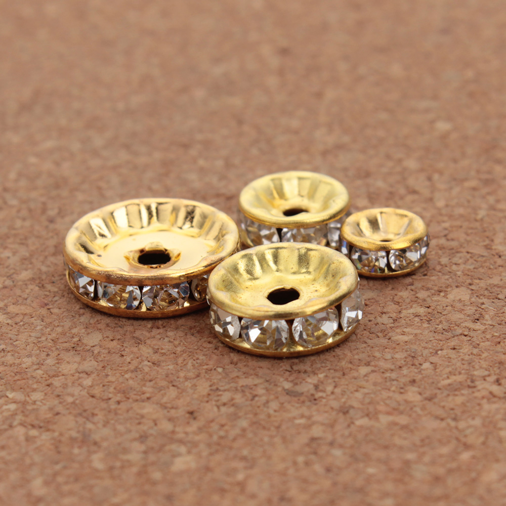 50 adet 4 6 8 10 12mm Rhinesto - Gold 6138 incelemesi ve fiyatı